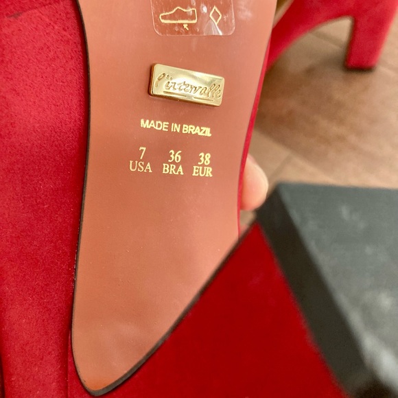 Intervalle red classic pumps made in Brazil 🇧🇷 - Picture 4 of 6